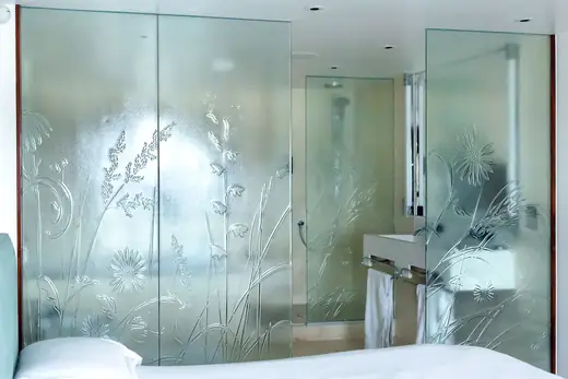 Стеклянные двери и перегородки, фото 9